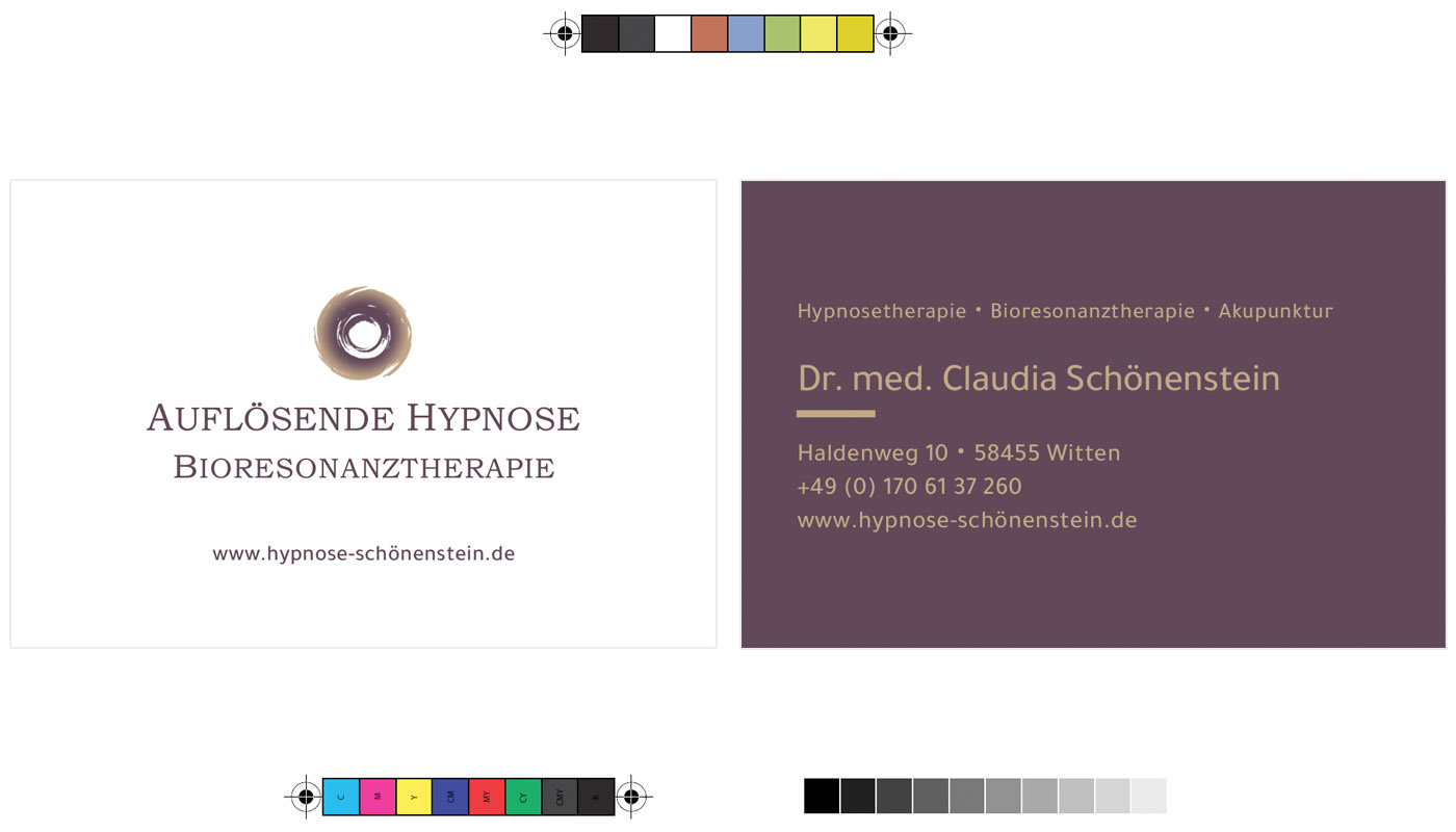 Auflösende Hypnose (Visitenkarten)